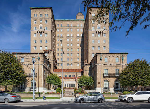 Exterior view at The Landing Apartments, Dayton, OH, 45402