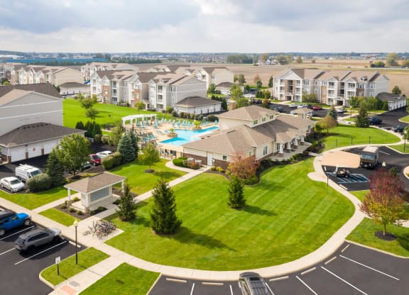 Aerial View at Waterstone Landing, Perrysburg, Ohio