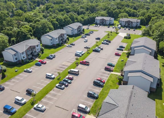 Aerial View at Tall Timber Apartments, Cincinnati, OH