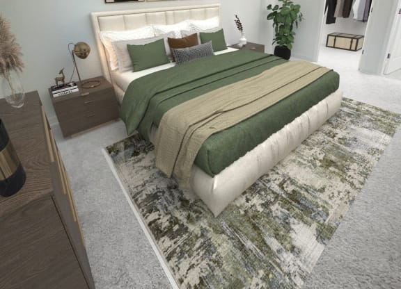 Bedroom at Hilltop Apartments, Ohio, 45213-2638