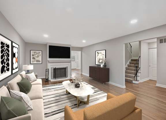 Lounge With TV at Indian Creek Apartments*, Ohio, 45236