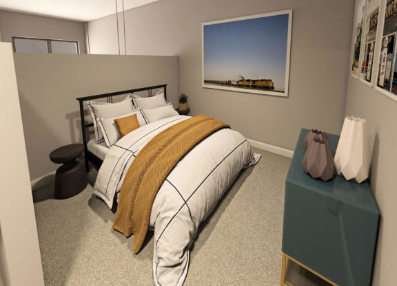 Spacious Bedroom at Adelphi Quarter, Columbus, OH