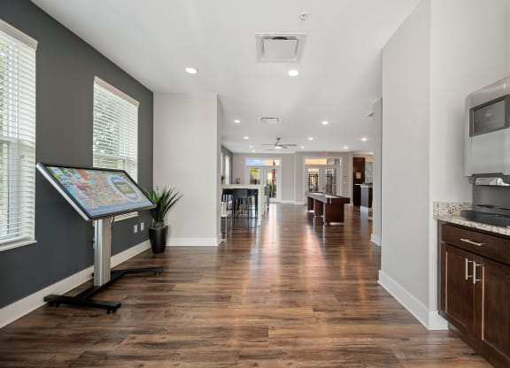 Wooden floor at DeSales Flats Apartments*, Ohio