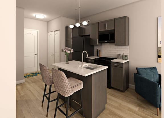 Eat In Kitchen at Adelphi Quarter, Ohio, 43203