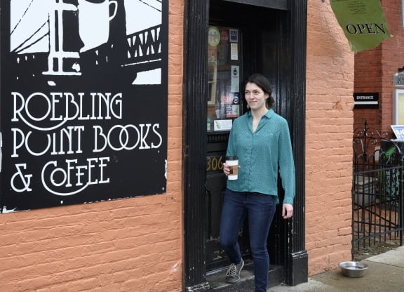 Coffee Shop at Roebling Row, Covington, Kentucky