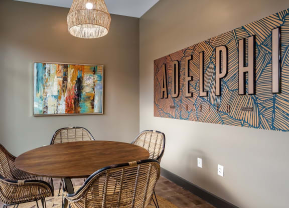 Dining Space at Adelphi Quarter, Columbus, 43203