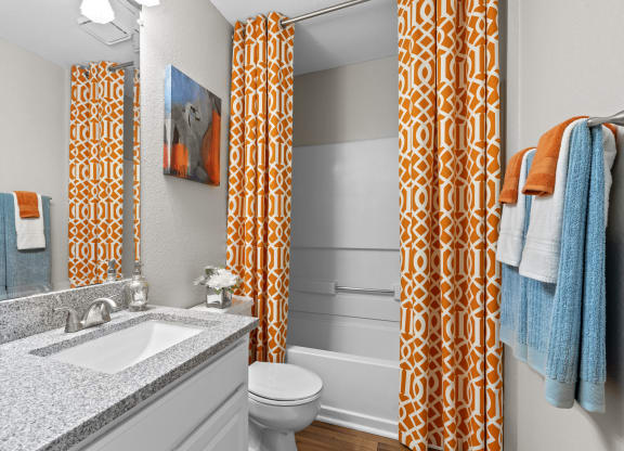 Bathroom With Bathtub at Regency Place, Raleigh, NC