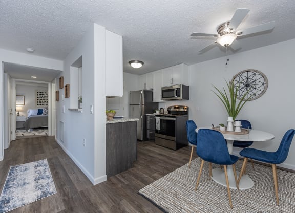 Dining With Kitchen at Timber Glen Apartments, Batavia, OH