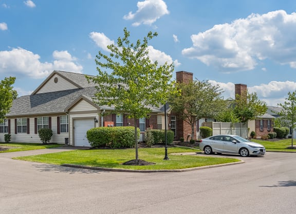 a house with a car parked in front of it at Bishops Gate, Cincinnati, 45249