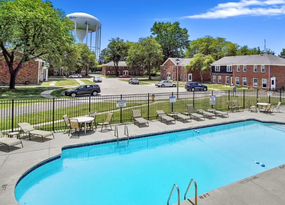 our apartments offer a swimming pool
