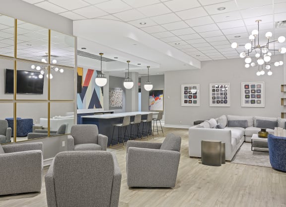 Clubroom at The Lofts at Shillito Place, Cincinnati, Ohio