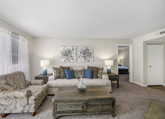 Spacious Living Room at Enclave, Beavercreek, OH