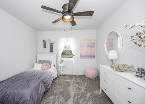 Coy Bedroom at Galbraith Pointe Apartments and Townhomes*, Cincinnati, Ohio