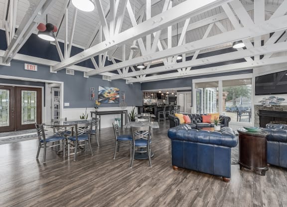 Clubhouse interior at Harpers Point Apartments, Cincinnati, OH