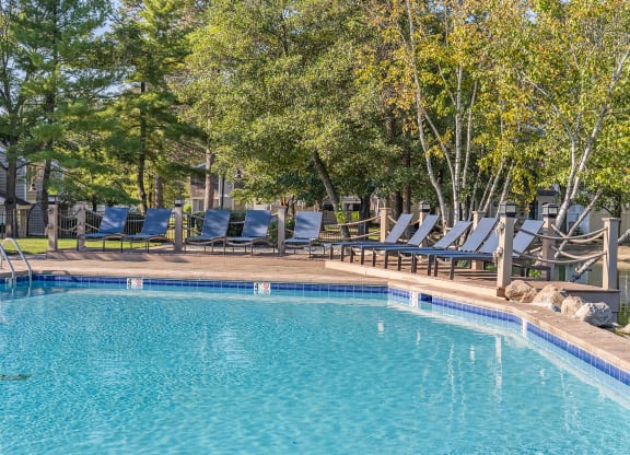 Swimming Pool at Harpers Point Apartments, Cincinnati, OH