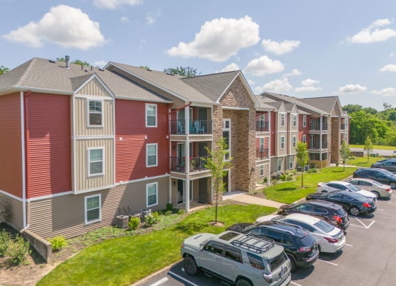 Property Exterior  at Hilltop Apartments, Ohio