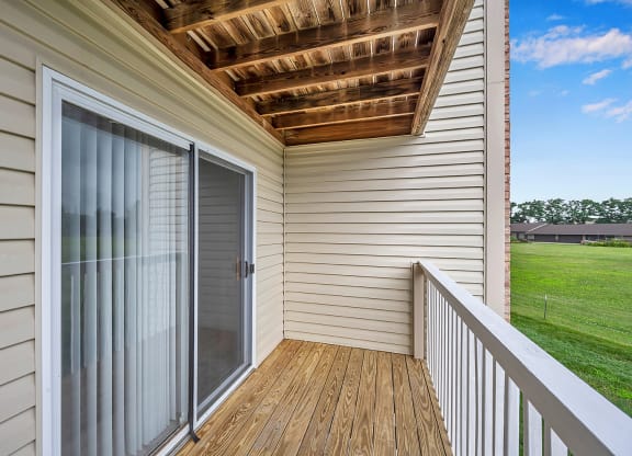 Private Apartment Balcony at Honey Creek, Greenwood, Indiana