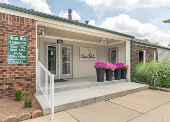 Entrance at Quail Run, Columbus, 47201