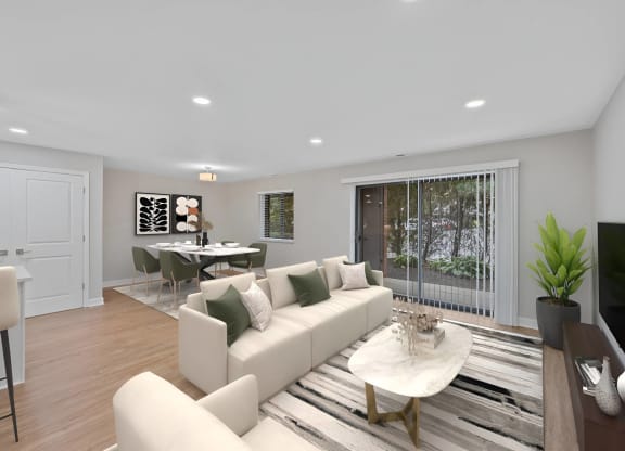 Large Living Area at Indian Creek Apartments*, Cincinnati, Ohio