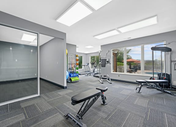State Of The Art Fitness Center at Ivy Hills Living Spaces, Cincinnati