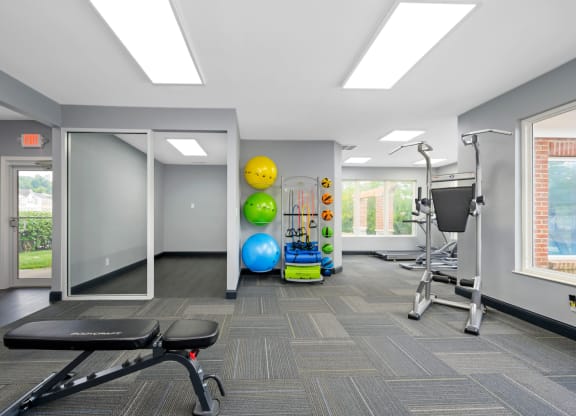 Fitness Center at Ivy Hills Living Spaces, Cincinnati, Ohio