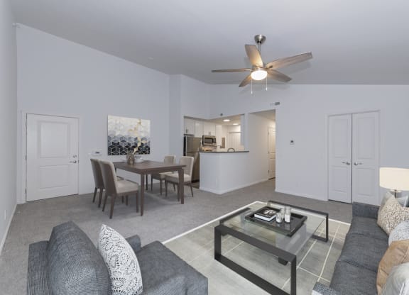 Living Room With Dining Area at Ivy Hills Living Spaces, Ohio, 45244