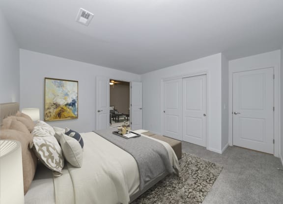 Bedroom With Closet at Ivy Hills Living Spaces, Cincinnati, 45244