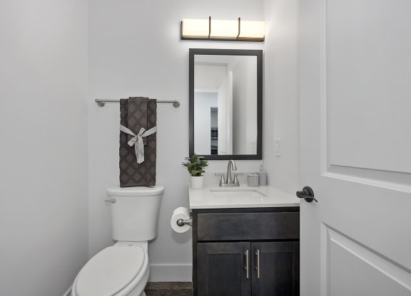 Custom Look Bathroom at Ivy Hills Living Spaces, Cincinnati, Ohio