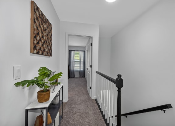 Staircase at Ivy Hills Living Spaces, Cincinnati, OH