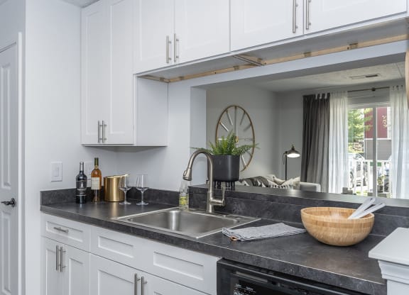 Stainless Steel Sink With Faucet at Galbraith Pointe Apartments and Townhomes*, Cincinnati