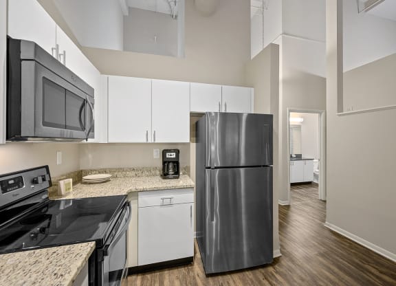 Kitchen at The Lofts at Shillito Place, Cincinnati, OH