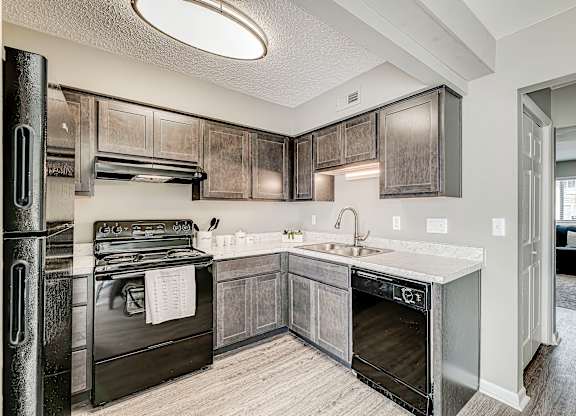 Fully Equipped Kitchen at The Parkton, Ohio, 45231