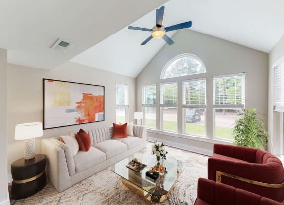 Living Area at Regency Place, North Carolina, 27606