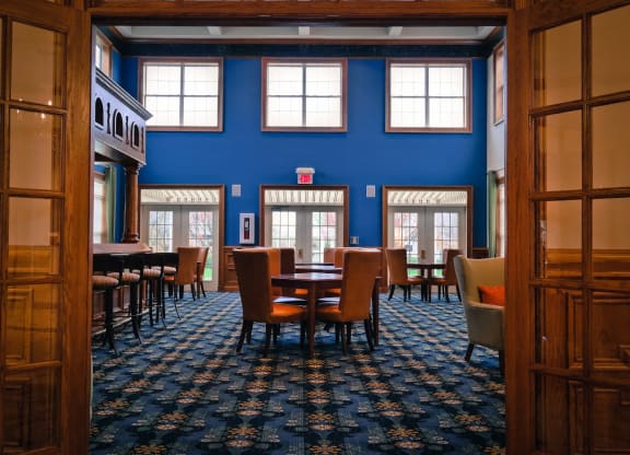 Clubhouse interior at Bishops Gate, Ohio