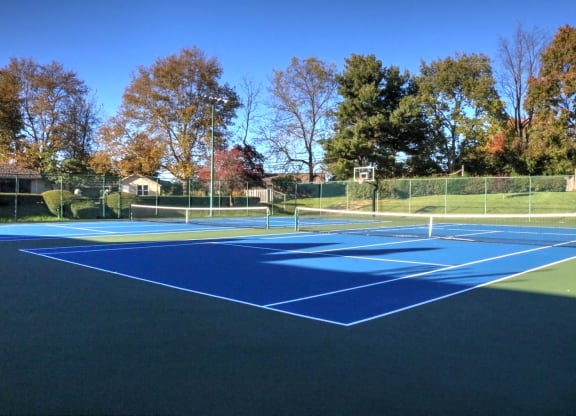 Tennis court at Merrick Place, Lexington, KY, 40502