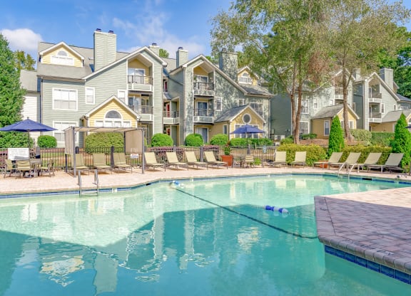 Glimmering Pool at Regency Place, Raleigh