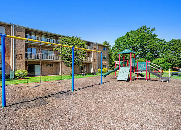 our apartments have a playground for kids to play at Gainsborough Court Apartments, Fairfax, VA, 22030