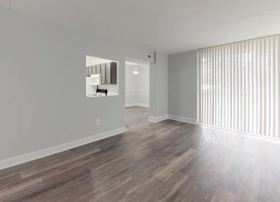 Floor Plan Bayberry Living Room at Stuart Woods, Herndon, VA