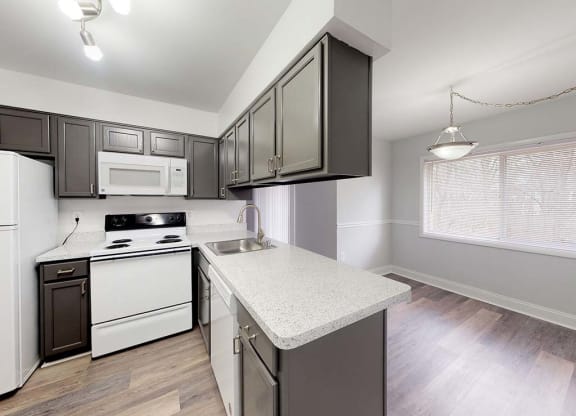 Floor Plan Dogwood Kitchen at Stuart Woods, Virginia