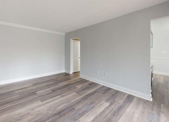 Unfurnished Living Room at Stuart Woods, Herndon, VA, 20170
