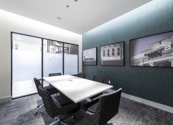 Business Center with Private Conference Room at The Bridge at McKinney