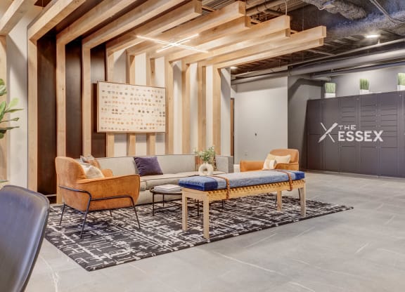 the lobby or reception area of the xessex office building