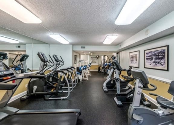 State-Of-The-Art Gym And Spin Studio at Brookland Ridge Apartments, Washington, Washington