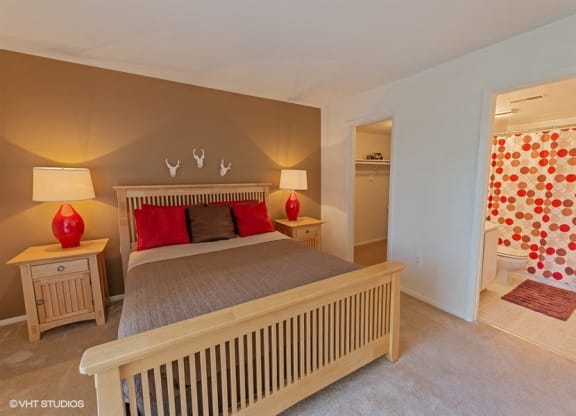 Bedroom  at The Residences At The Manor Apartments in Frederick, MD