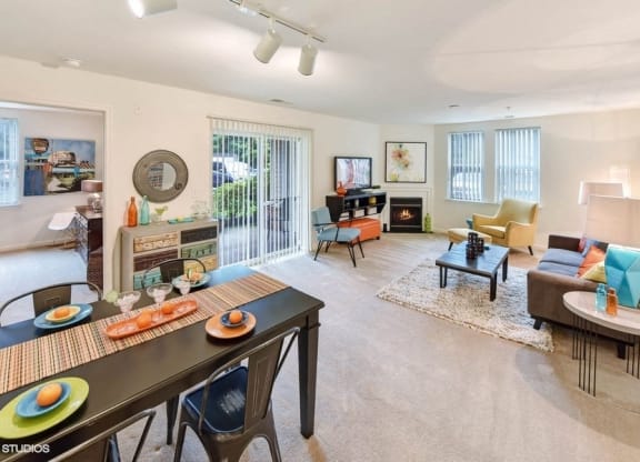 Defined Dining Space at The Residences at the Manor Apartments, Maryland, 21702