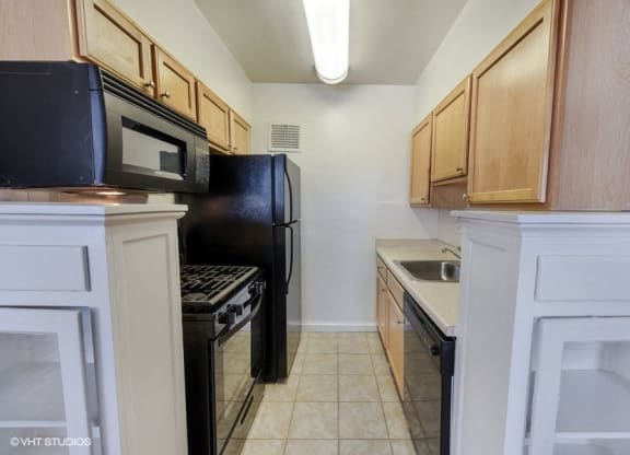 Fully Equipped Kitchen at The Chesapeake, Washington, DC