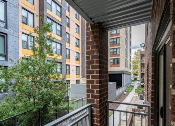 Private balcony