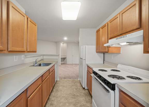 Fitted Kitchen at River Point Apartments, Essex