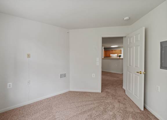 Interior without furnishings at River Point Apartments, Maryland