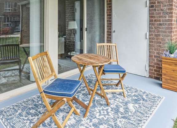 Large Private Patios & Balconies at Aspen at Lake Trail, Columbia